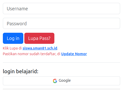 Akun Belajar ID